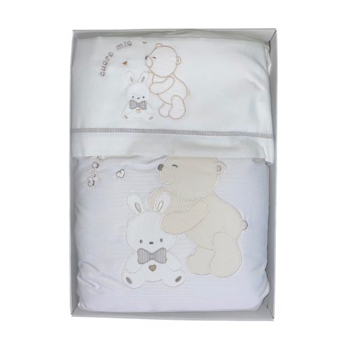 Coordinato culla beige