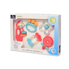 RATTLE TEETHER Set
